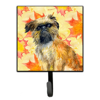 "Caroline's Treasures Brussels Griffon Fall Wall Hook, Small, Multicolor"
