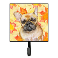 "Caroline's Treasures French Bulldog Fall Wall Hook, Small, Multicolor"