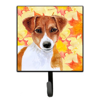 "Caroline's Treasures Jack Russell Terrier Fall Wall Hook, Small, Multicolor"