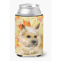 "Caroline's Treasures Cairn Terrier Fall Decorative Can Hugger, Multicolor"