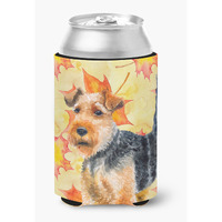"Caroline's Treasures Welsh Terrier Fall Decorative Can Hugger, Multicolor"