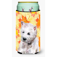 "Caroline's Treasures Westie Fall Decorative Can Hugger, Tall Boy, Multicolor"