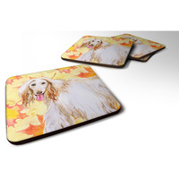 "Caroline's Treasures Afghan Hound Fall Decorative coasters, Multicolor"