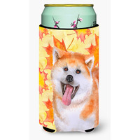 "Caroline's Treasures Akita Fall Decorative Can Hugger, Tall Boy, Multicolor"