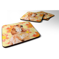 "Caroline's Treasures Cocker Spaniel Fall Decorative coasters, Multicolor"