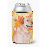 "Caroline's Treasures Labrador Retriever Fall Decorative Can Hugger, Multicolor"