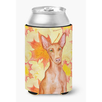 "Caroline's Treasures Pharaoh Hound Fall Decorative Can Hugger, Multicolor"