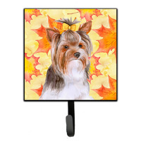 "Caroline's Treasures Yorkshire Terrier #2 Fall Wall Hook, Small, Multicolor"
