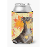 "Caroline's Treasures Miniature Pinscher #2 Fall Decorative Can Hugger, Multicolor"