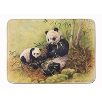 "Caroline's Treasures Panda Bears by Daphne Baxter Floor Mat, 19"" x 27"", Multicolor"