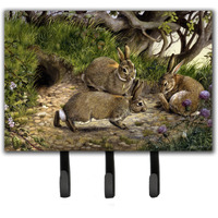 "Caroline's Treasures Rabbit Hole Leash or Key Holder BDBA0136TH68, Triple, Multicolor"