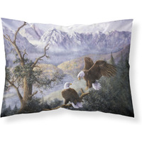 "Caroline's Treasures Eagles by Daphne Baxter Fabric Standard Pillowcase BDBA0153PILLOWCASE, Multicolor"