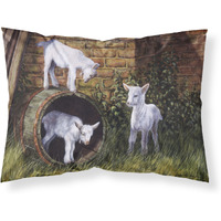 "Caroline's Treasures Goats by Daphne Baxter Fabric Standard Pillowcase BDBA0232PILLOWCASE, Multicolor"