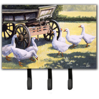 "Caroline's Treasures Geese by Daphne Baxter Leash or Key Holder BDBA0234TH68, Triple, Multicolor"