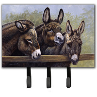 "Caroline's Treasures Donkeys by Daphne Baxter Leash or Key Holder BDBA0235TH68, Triple"