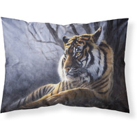 "Caroline's Treasures Bengal Tiger by Daphne Baxter Fabric Standard Pillowcase BDBA0251PILLOWCASE, Multicolor"
