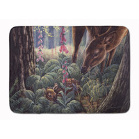"Caroline's Treasures Doe and Fawn Deer Floor Mat, 19"" x 27"", Multicolor"