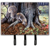 "Caroline's Treasures Grey Squirrels around the Tree Leash or Key Holder BDBA0260TH68, Triple"