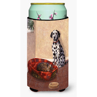 "Caroline's Treasures Dalmatian Somebody Is in My Bed Tall Boy Koozie Hugger, Multicolor"