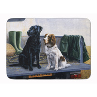 "Caroline's Treasures Tailgate Labrador Springer Spaniel Floor Mat, 19"" x 27"", Multicolor"