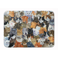 "Caroline's Treasures Cats Galore Floor Mat, 19"" x 27"", Multicolor"