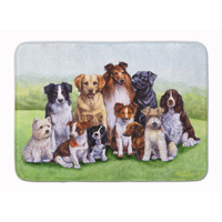 "Caroline's Treasures Springtime Dogs Floor Mat, 19"" x 27"", Multicolor"