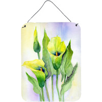 "Caroline's Treasures Lillies by Maureen Bonfield Wall or Door Hanging Prints BMBO0622DS1216, 16HX12W, Multicolor"