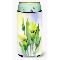 "Caroline's Treasures Lilies by Maureen Benfield Tall Boy Koozie Hugger, Multicolor"