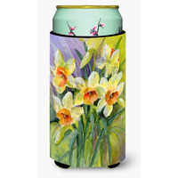 "Caroline's Treasures Daffodils by Maureen Benfield Tall Boy Koozie Hugger, Multicolor"