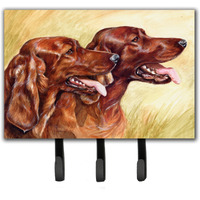 "Caroline's Treasures CDCO0225TH68 Irish Setters Leash or Key Holder, Large, Multicolor"