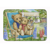 "Caroline's Treasures Springtime Teddy Bears in Flowers, 19"" x 27"", Multicolor"