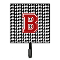"Caroline's Treasures CJ1021-BSH4 Monogram-Initial B Hounds Tooth Leash Holder or Key Hook Cj1021, Small, Multicolor"