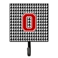 "Caroline's Treasures CJ1021-OSH4 Monogram-Initial O Hounds Tooth Leash Holder or Key Hook Cj1021, Small, Multicolor"