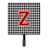 "Caroline's Treasures CJ1021-ZSH4 Monogram-Initial Z Hounds Tooth Leash Holder or Key Hook Cj1021, Small, Multicolor"