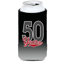 50 Years Tall Boy Beverage Insulator Hugger CJ1087TBC
