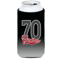 70 Years Tall Boy Beverage Insulator Hugger CJ1089TBC