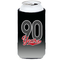 90 Years Tall Boy Beverage Insulator Hugger CJ1091TBC