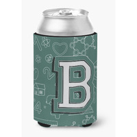 Letter B Back to School Initial Can or Bottle Hugger CJ2010-BCC