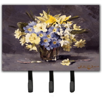 "Caroline's Treasures CJC0039TH68 Spring Bouquet by John Codner Leash or Key Holder, Large, Multicolor"