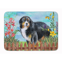"Caroline's Treasures Bernese Mountain Dog Spring Floor Mat, 19"" x 27"", Multicolor"