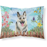 "Caroline's Treasures East-European Shepherd Spring Pillowcase, Standard, Multicolor"