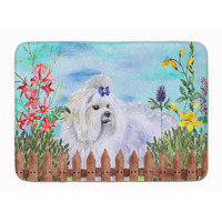 "Caroline's Treasures Maltese Spring Floor Mat, 19"" x 27"", Multicolor"