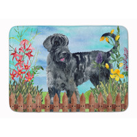 "Caroline's Treasures Giant Schnauzer Spring Floor Mat, 19"" x 27"", Multicolor"