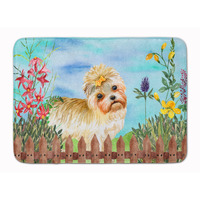"Caroline's Treasures Morkie Spring Floor Mat, 19"" x 27"", Multicolor"