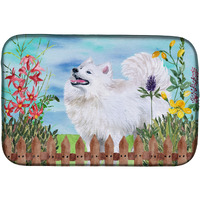 "Caroline's Treasures CK1253DDM Dish Drying Mat, 14 x 21, Spring"