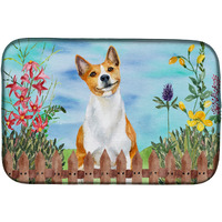 "Caroline's Treasures CK1254DDM Dish Drying Mat, 14"" x 21"", Spring"