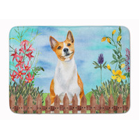 "Caroline's Treasures Basenji Spring Floor Mat, 19"" x 27"", Multicolor"