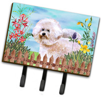"Caroline's Treasures Bichon Frise #2 Spring Wall Hook, Triple"