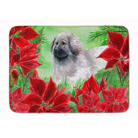 "Caroline's Treasures Moscow Watchdog Poinsettias Floor Mat, 19"" x 27"", Multicolor"