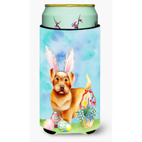 "Caroline's Treasures Norfolk Terrier Easter Bunny Decorative Can Hugger, Tall Boy, Multicolor"